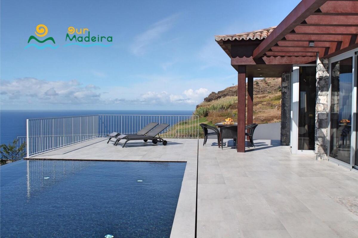 Ourmadeira - Cliffscape, Panoramic Seaviews Vila Estreito Da Calheta Exterior foto