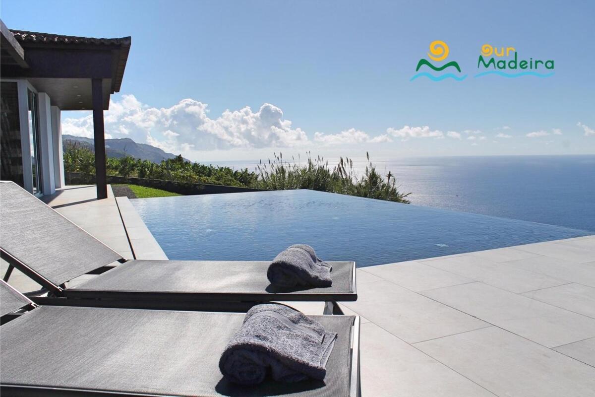 Ourmadeira - Cliffscape, Panoramic Seaviews Vila Estreito Da Calheta Exterior foto