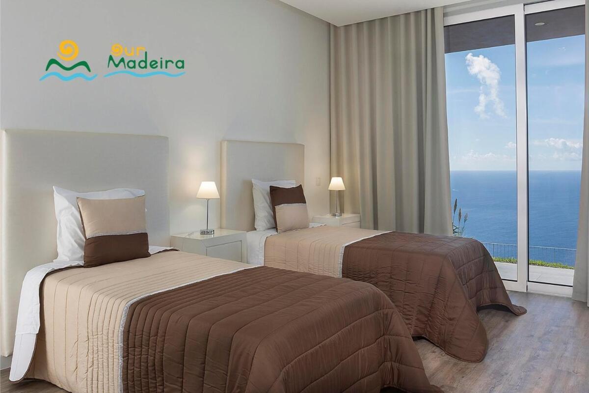 Ourmadeira - Cliffscape, Panoramic Seaviews Vila Estreito Da Calheta Exterior foto