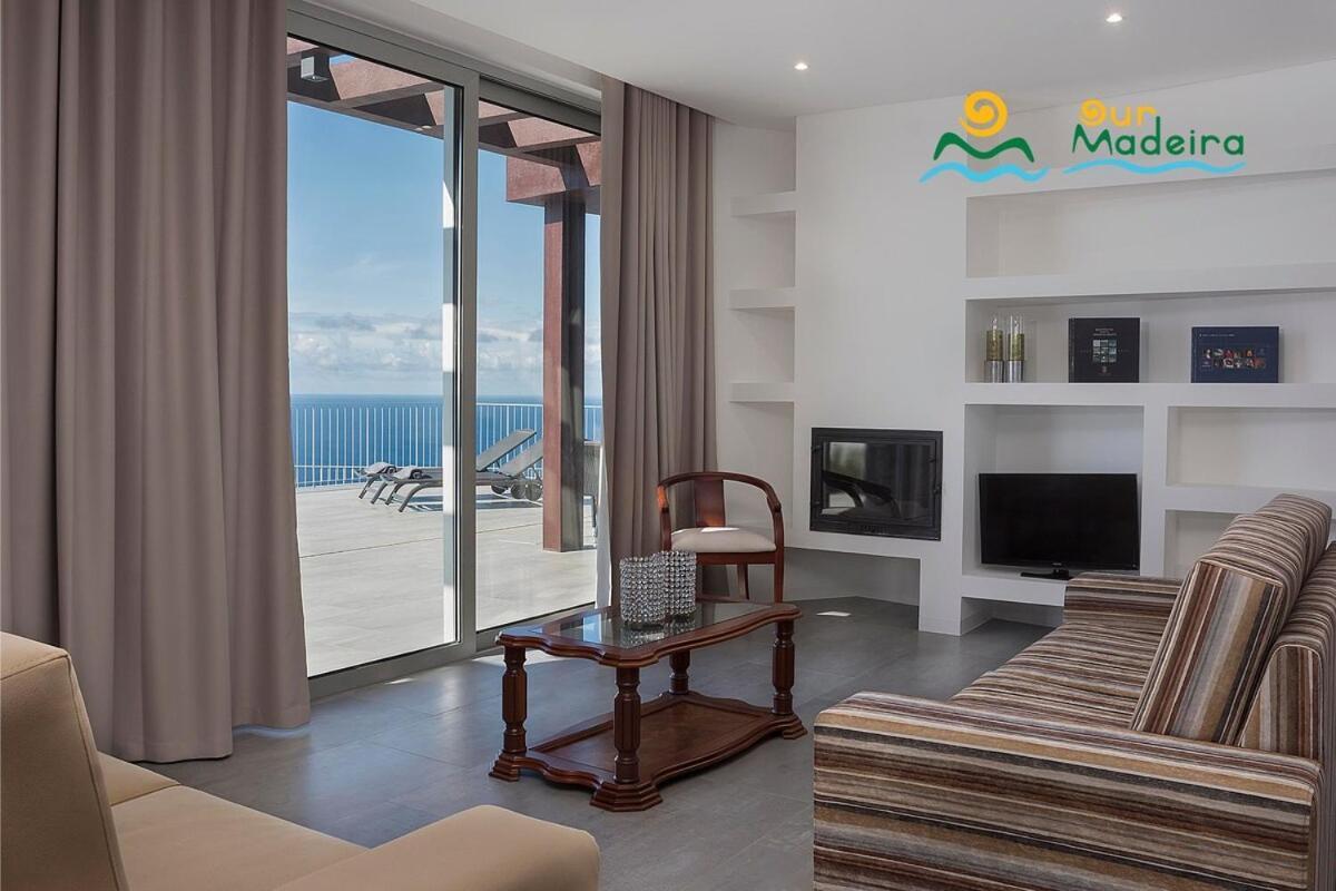 Ourmadeira - Cliffscape, Panoramic Seaviews Vila Estreito Da Calheta Exterior foto