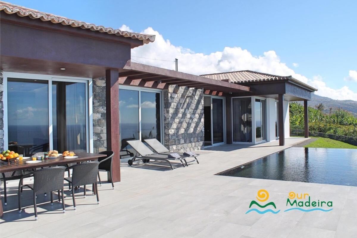 Ourmadeira - Cliffscape, Panoramic Seaviews Vila Estreito Da Calheta Exterior foto